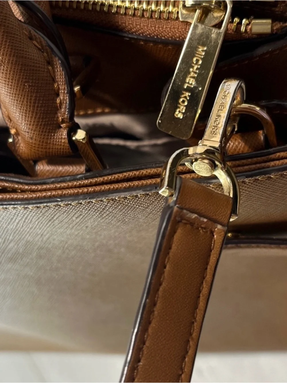 Michael Kors Leather Satchel *Make Me A Reasonable Offer! Everything Must Go!* - Picture 8 of 11